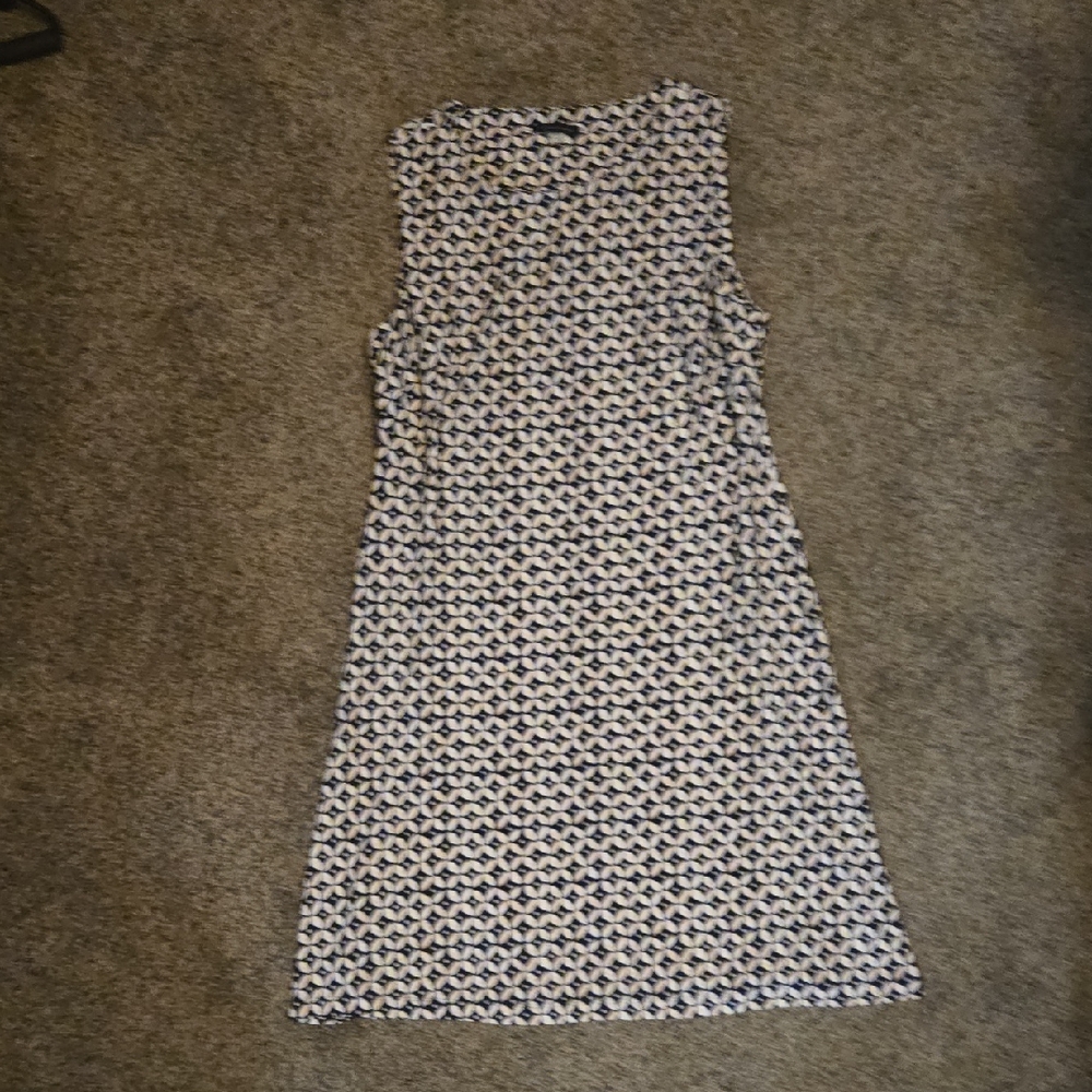 Tommy Hilfiger Black and White Midi Dress